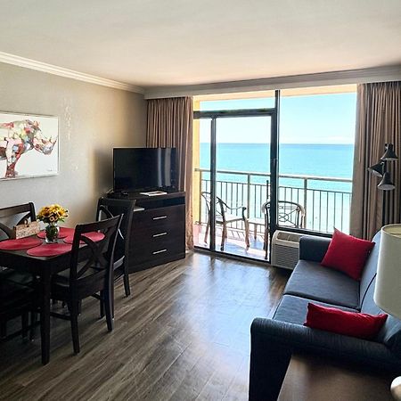 Azure Bliss Oceanfront Condo Sleeps 6 默特尔比奇 外观 照片