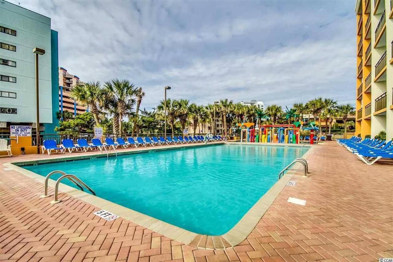 Azure Bliss Oceanfront Condo Sleeps 6 默特尔比奇 外观 照片