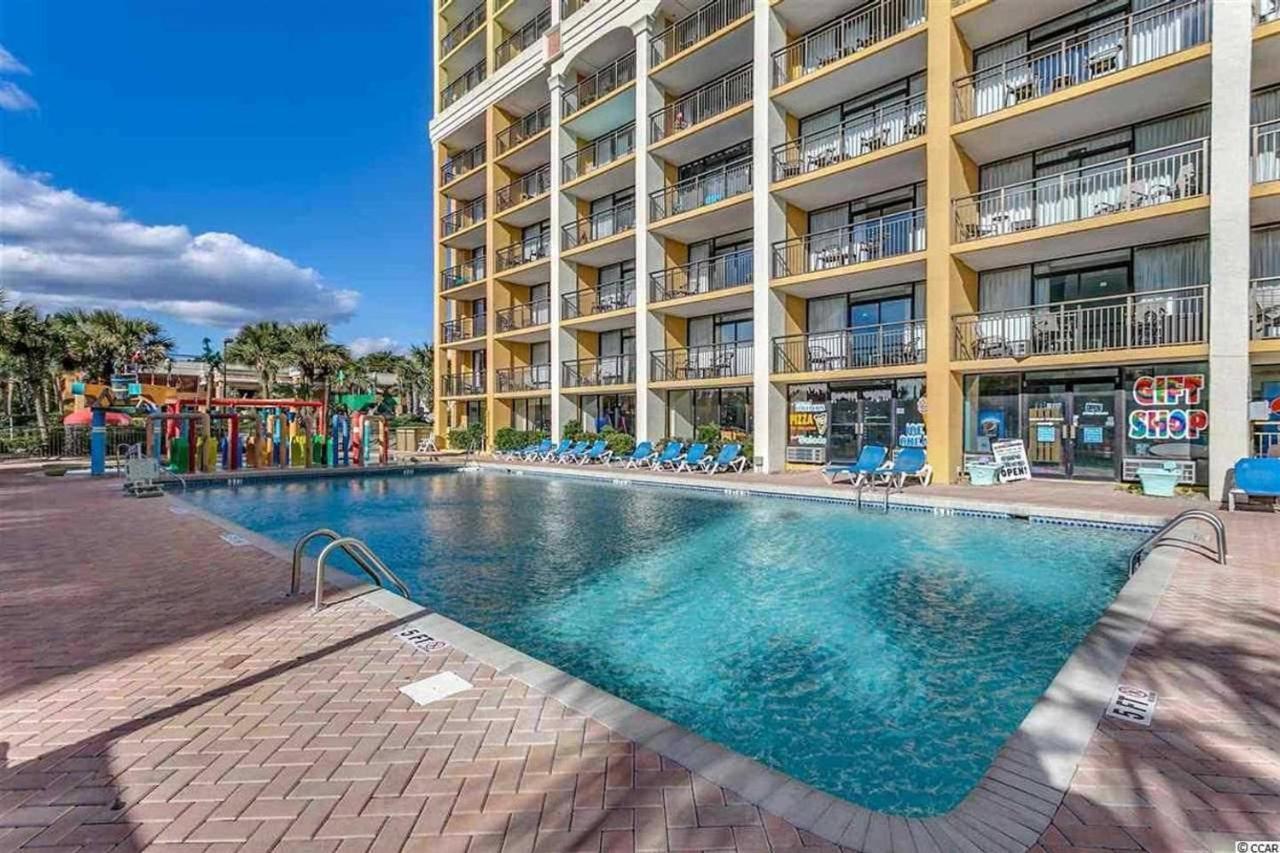 Azure Bliss Oceanfront Condo Sleeps 6 默特尔比奇 外观 照片